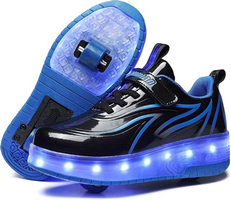 shoes with wheels that light up